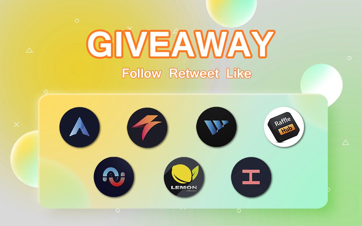 LEMONPROXY (@lemonproxy2020) on Twitter photo 🎁Giveaway🎁
<a href="/StormeIO/">Storme</a> 1x monthly key
<a href="/rafflehub_io/">RaffleHub</a> 4 x WEEKLY 2.0 key
<a href="/wrathsoftware/">Labubumaster</a> 1x monthly key
<a href="/MagnetAIO/">Magnet</a> 1x renewal key
<a href="/Arc_AIO/">Arc AIO</a> 1x renewal key
<a href="/HayhaBots/">Hayha Bots</a> 1x renewal key
<a href="/LEMONPROXY2020/">LEMONPROXY</a> 1x10Gb
❤️Like 🔄RT and Follow
End in 48h⏰ 🎁Giveaway🎁
<a href="/StormeIO/">Storme</a> 1x monthly key
<a href="/rafflehub_io/">RaffleHub</a> 4 x WEEKLY 2.0 key
<a href="/wrathsoftware/">Labubumaster</a> 1x monthly key
<a href="/MagnetAIO/">Magnet</a> 1x renewal key
<a href="/Arc_AIO/">Arc AIO</a> 1x renewal key
<a href="/HayhaBots/">Hayha Bots</a> 1x renewal key
<a href="/LEMONPROXY2020/">LEMONPROXY</a> 1x10Gb
❤️Like 🔄RT and Follow
End in 48h⏰