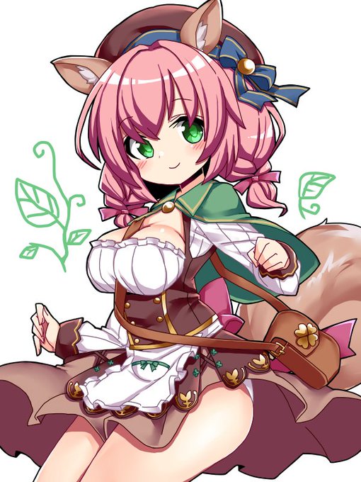 さっきの絵尻尾消えてた #アイギスお絵かき 