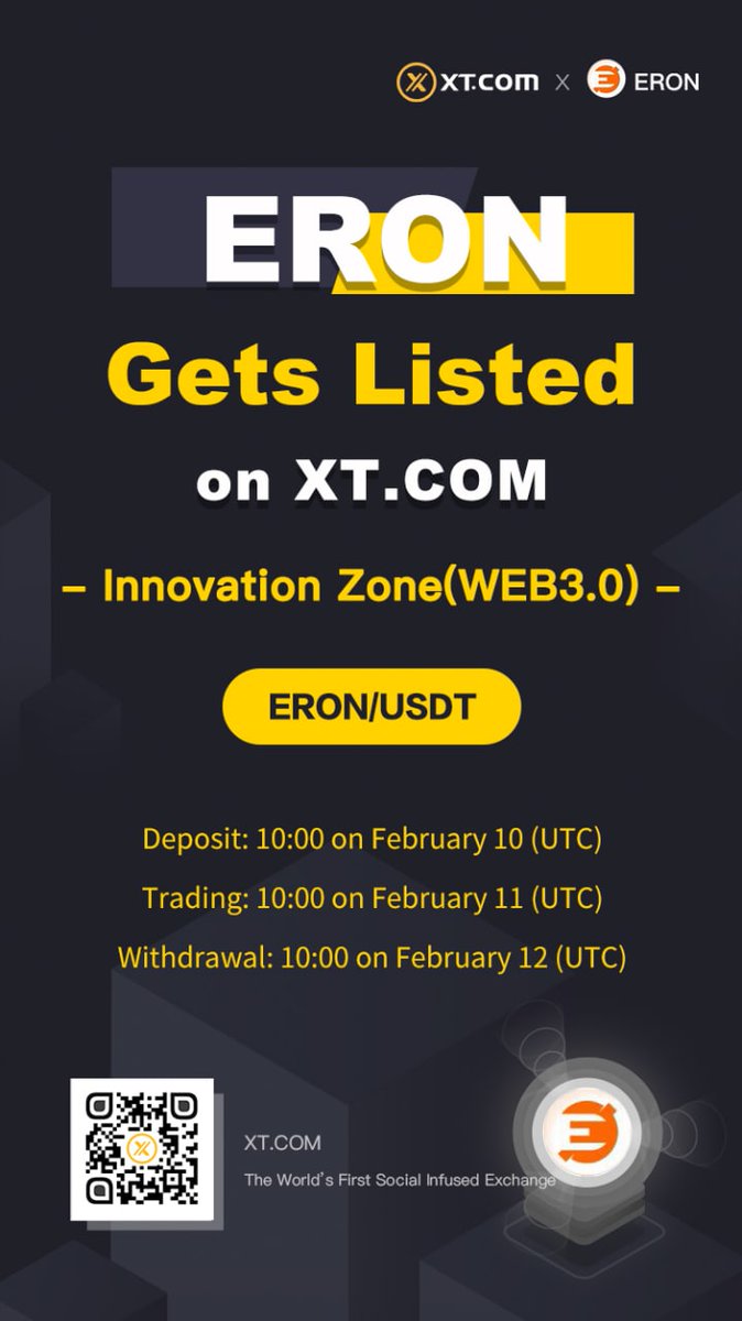 cryptodesck's tweet image. ⚡️Stay tuned !

Website: eronproject.com 
Telegram: t.me/eroncoin 

#eron #eronblockchain #eronpay #cryptocurrencies #Everyone