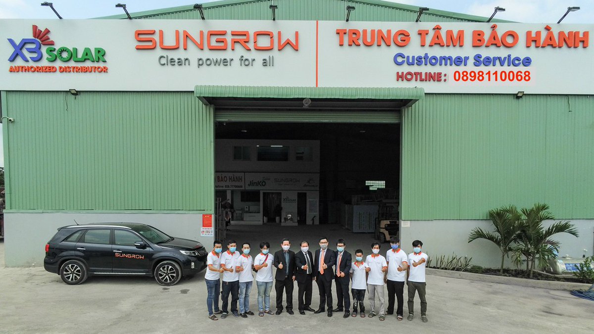 XbSolar's tweet photo. XBSOLAR CHÍNH THỨC LÀ ĐỐI TÁC DỊCH VỤ CỦA SUNGROW TẠI VIỆT NAM
🏢 198 Võ Chí Công, Phường Phú Hữu, Quận 9, TP. HCM
☎️ Hotline: 089.811.0068 (Ext: 1)
✔️Fanpage: https://t.co/N8R61Lca9X
🌎 Website: https://t.co/1mn3yTGhSC
📧 Email: cskh@xbsolar.vn https://t.co/ldz5uyBDGr