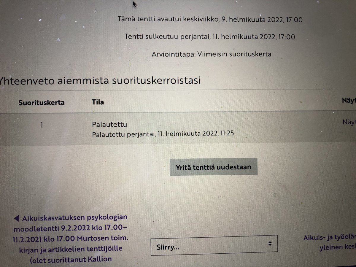 Uusi treeniohjelma aivoille, eka koitos. #AvoinYliopisto