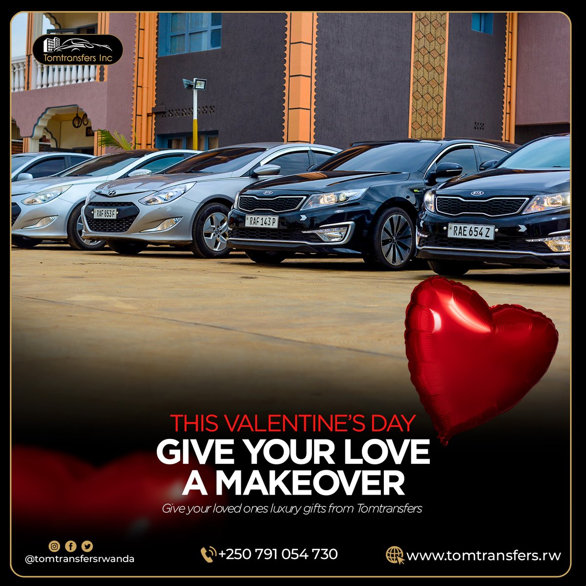 TomtransfersRda's tweet photo. THIS VALENTINE’S DAY GIVE YOUR LOVE A MAKEOVER GIVE YOUR LOVED ONES A LUXURY GIFTS FROM TOMTRANSFERS 
#RwOT  #ValentinesDay #ValentinesDay2022 #Valentinesweek https://t.co/CMEqkexyJV