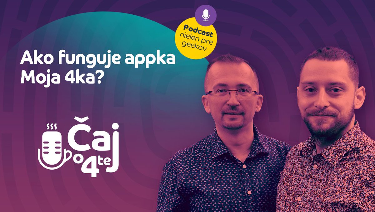 4ka_operator's tweet photo. Ako zmestiť pobočku mobilného operátora do vrecka? Aké výhody prináša aplikácia Moja 4ka? O tom sa rozprávame s Markom Bugáňom, vedúcim oddelenia e-commerce mobilného operátora 4ka. 🎙️ Vypočujte si novú epizódu nášho podcastu Čaj o 4tej: https://t.co/ZAlv7LoWLa https://t.co/AOXY30HR73