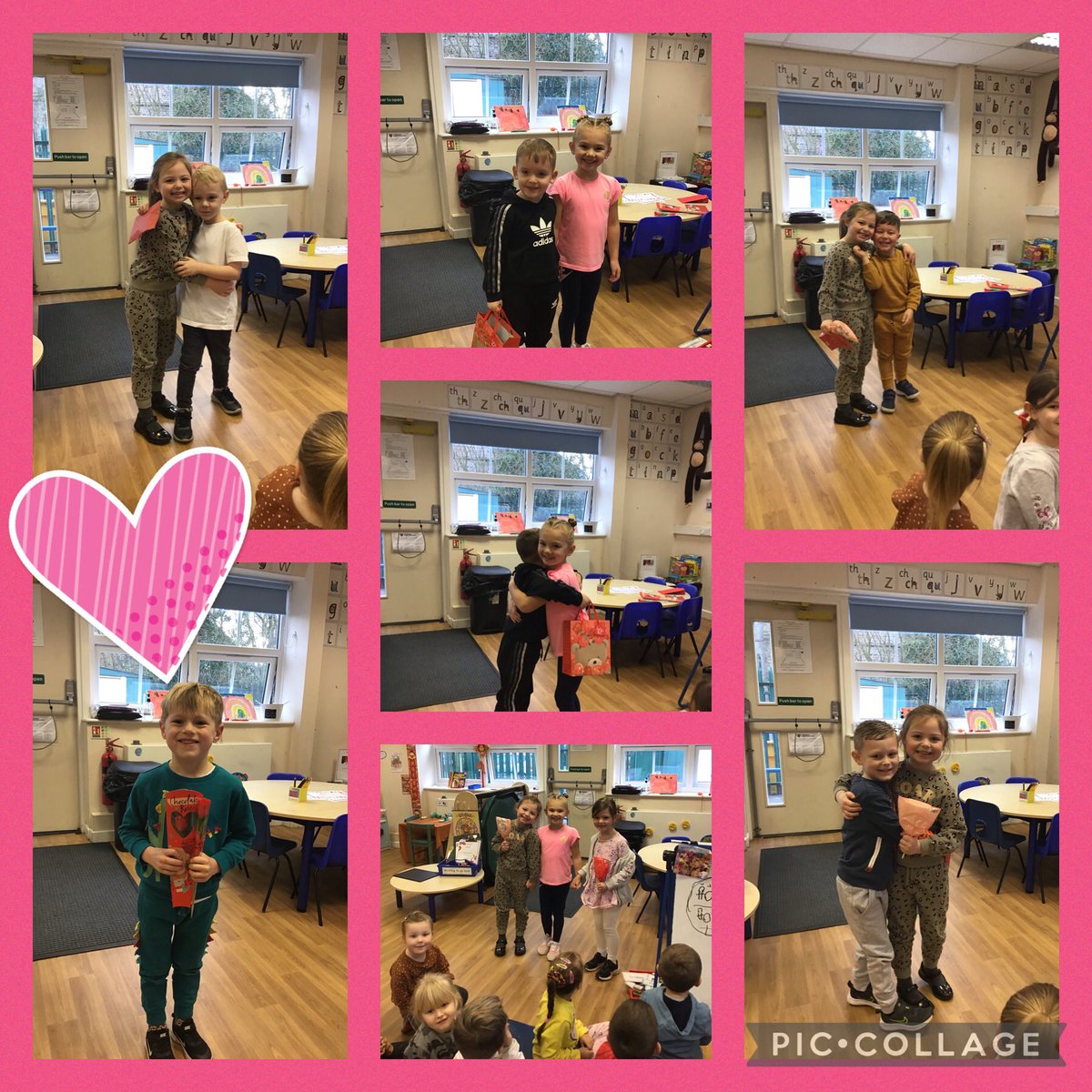 We are feeling the love today in Reception. #Valentines <a href="/KGrangeStMarys/">Mrs Grange</a>