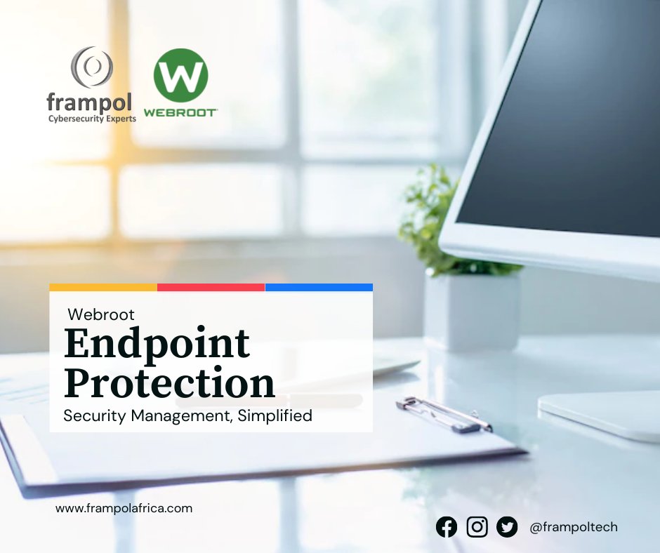 FrampolTech's tweet photo. As more people do activities like shopping, banking, and financial planning on the web, cybersecurity stakes continue to rise and the need for security software increases.

Webroot is just what you need. Contact us for pricing.
#cybersecurity #security #software #antivirus https://t.co/rsaIehz76f