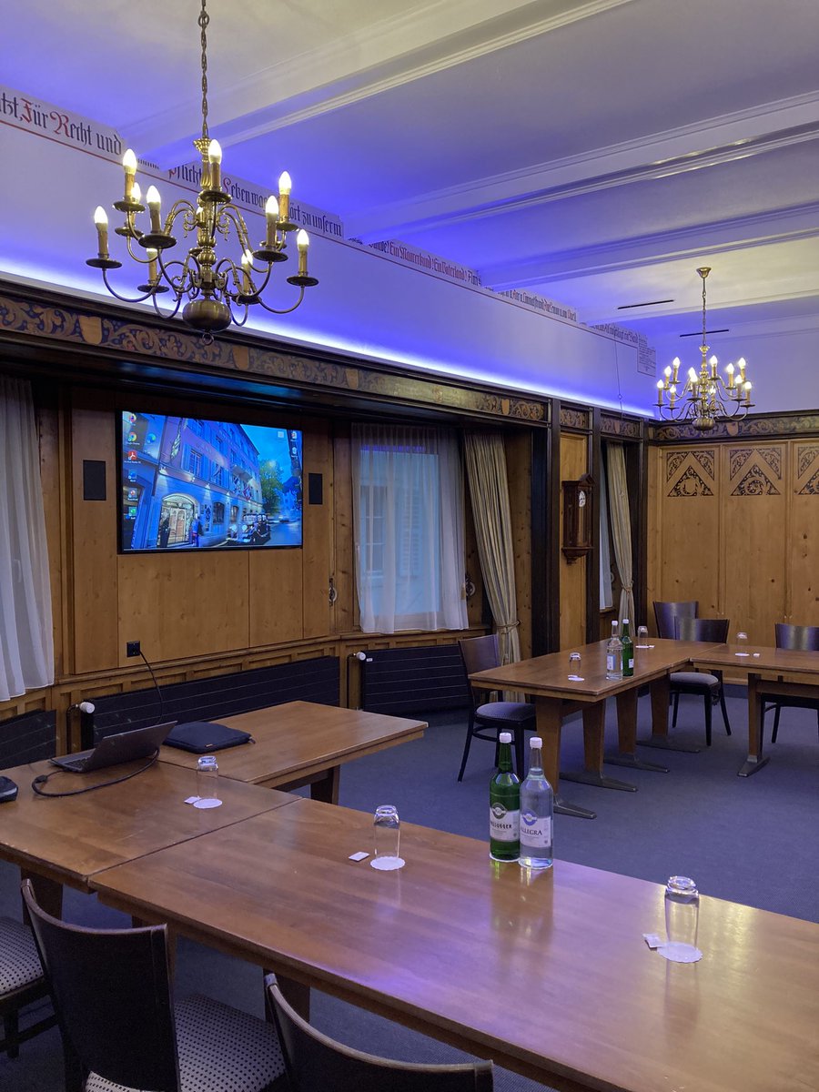 Frisch renovierte J. G. von Salis Stube