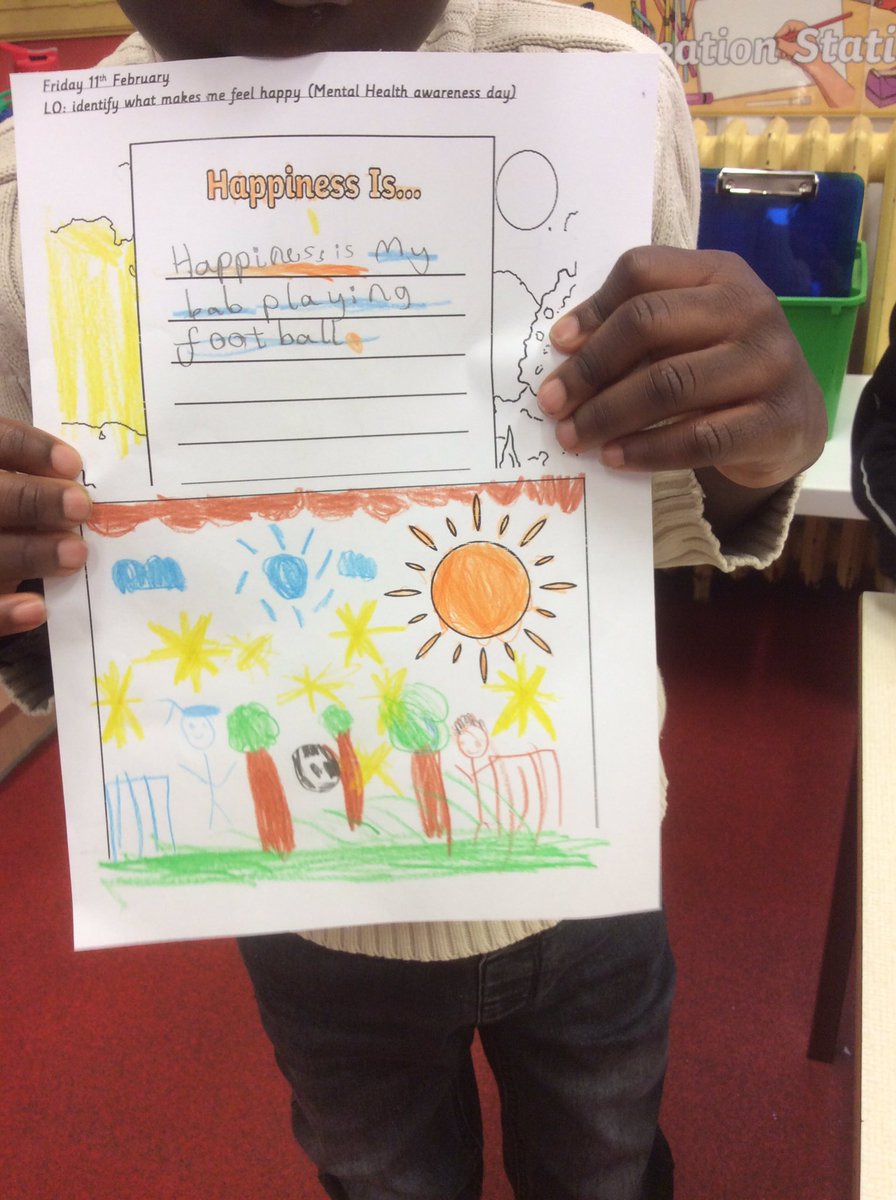 MissChander's tweet photo. A great start to our #MentalHealthAwareness Day here at @UplandsManor Some lovely pictures 1C 🤩 https://t.co/zTJlrKAN78