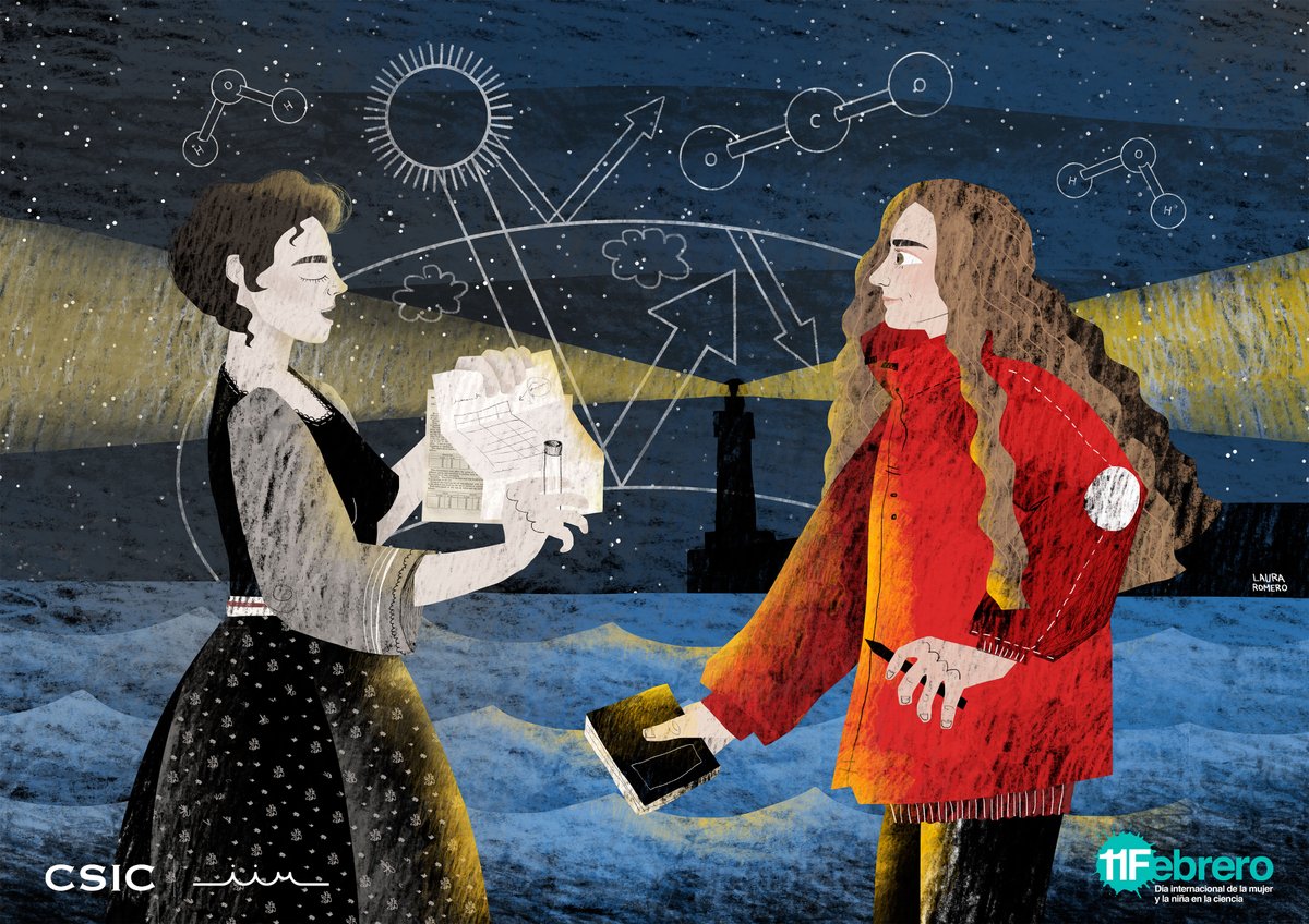 IIM_CSIC's tweet photo. #11F2022 | Lanternas da Ciencia 💡
Na 1ª das nosas #Lanternas, a investigadora Marta López Mozos (IIM), dá luz a Eunice N. Foote; pioneira da crise climática no s.XIX
Descubre novas referentes, hoxe, no @Farodevigo➡ https://t.co/3EDPEVom70
E na web➡ https://t.co/HU4KyAOnXq https://t.co/euEIvp72aj