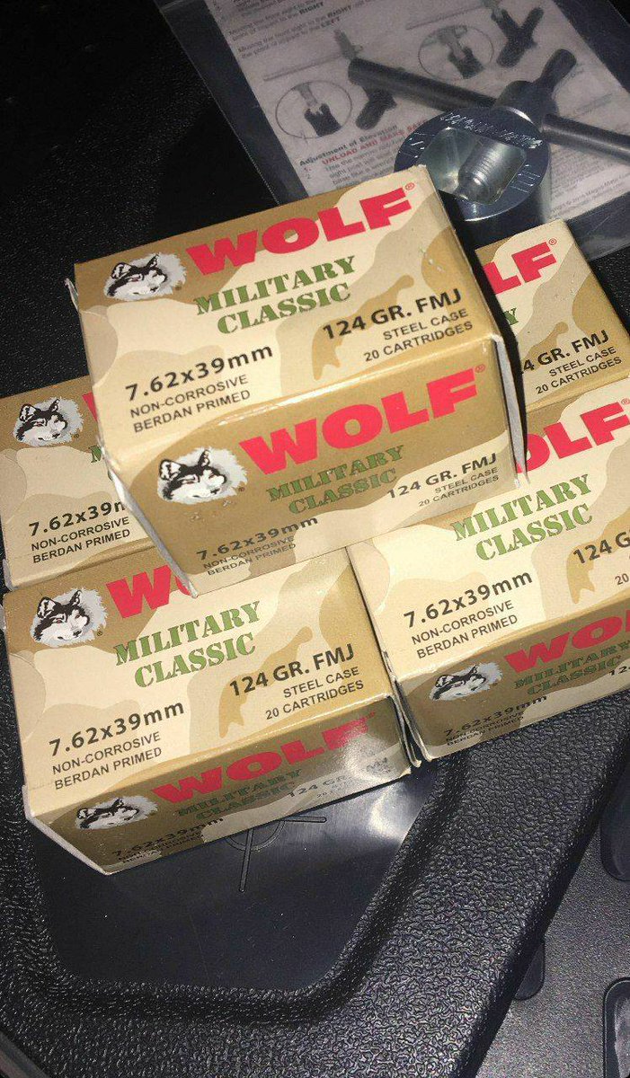 7.62×39mm 124gr