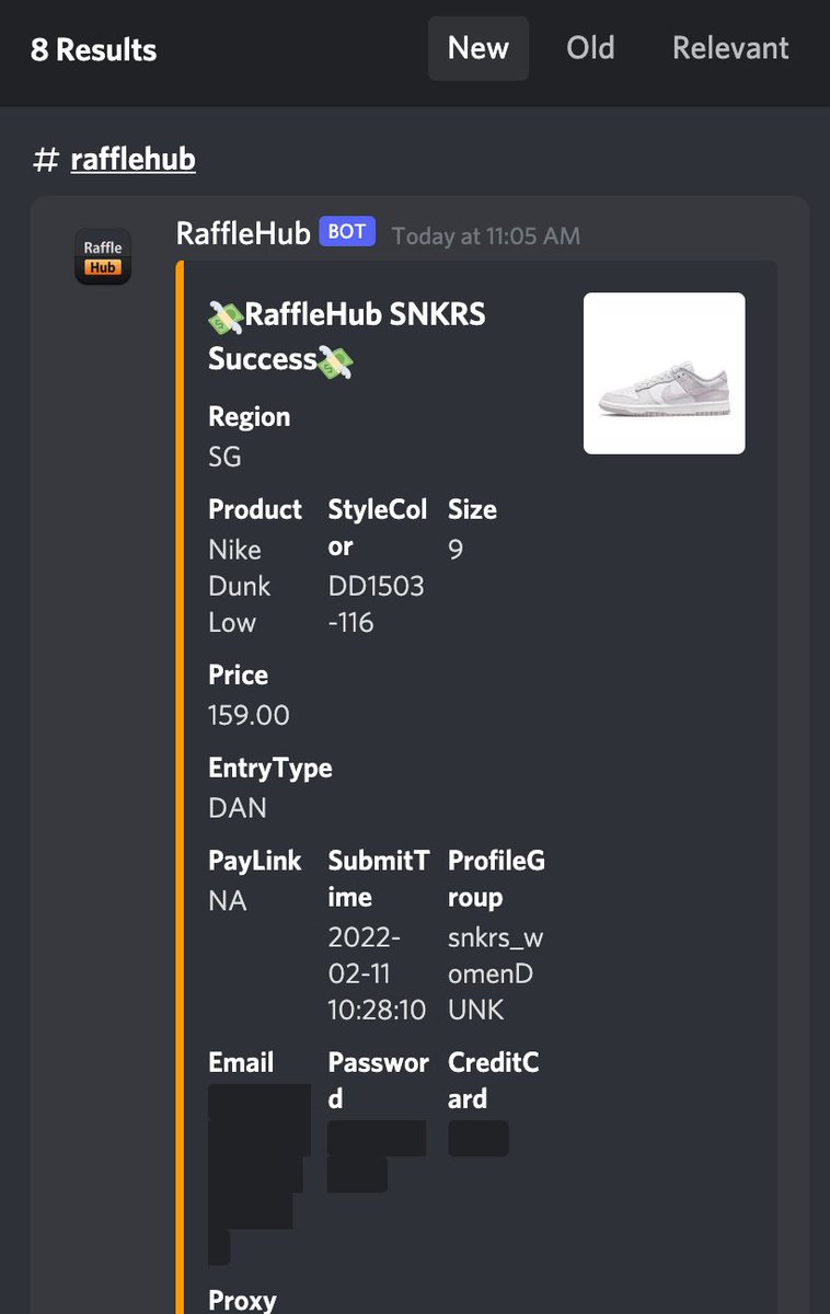 AgumonKicks (@alvinlim911) on Twitter photo <a href="/rafflehub_io/">RaffleHub</a> coming clutch today.
First cook in after CNY!
Thanks <a href="/RafflehubS/">RaffleHub_Success</a> <a href="/PookyySuccess/">PookyyAIO Success</a> <a href="/SuccessPookyy/">Pookyy Success</a> <a href="/ill_vcc/">ILL_VCC</a> <a href="/snk_ill/">SNK_ILL FNF</a> <a href="/AlphaAccGens/">Alpha Machine</a> <a href="/RunProxies/">Run Proxies</a> <a href="/SakuraProxy/">Sakura Proxy</a> <a href="/SANA_FnF/">SANA FnF</a> <a href="/rafflehub_io/">RaffleHub</a> coming clutch today.
First cook in after CNY!
Thanks <a href="/RafflehubS/">RaffleHub_Success</a> <a href="/PookyySuccess/">PookyyAIO Success</a> <a href="/SuccessPookyy/">Pookyy Success</a> <a href="/ill_vcc/">ILL_VCC</a> <a href="/snk_ill/">SNK_ILL FNF</a> <a href="/AlphaAccGens/">Alpha Machine</a> <a href="/RunProxies/">Run Proxies</a> <a href="/SakuraProxy/">Sakura Proxy</a> <a href="/SANA_FnF/">SANA FnF</a>