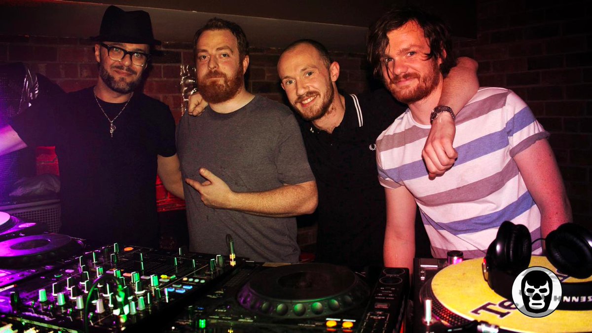 Tonight! The big man Justin Robertson returns to Preston. Pictured here with the BOR boys back in 2012 or something...