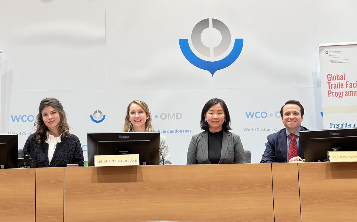 WCO_OMD's tweet photo. A Strategic Planning Virtual Workshop for the Beneficiary Countries of the Global Trade Facilitation Programme (GTFP)
➡️ https://t.co/vDEoGYSZBo

#WCO #Customs #CapacityBuilding #GTPF #SECO_WCOProgramme #TradeFacilitation https://t.co/rAd7Nm3Kxl