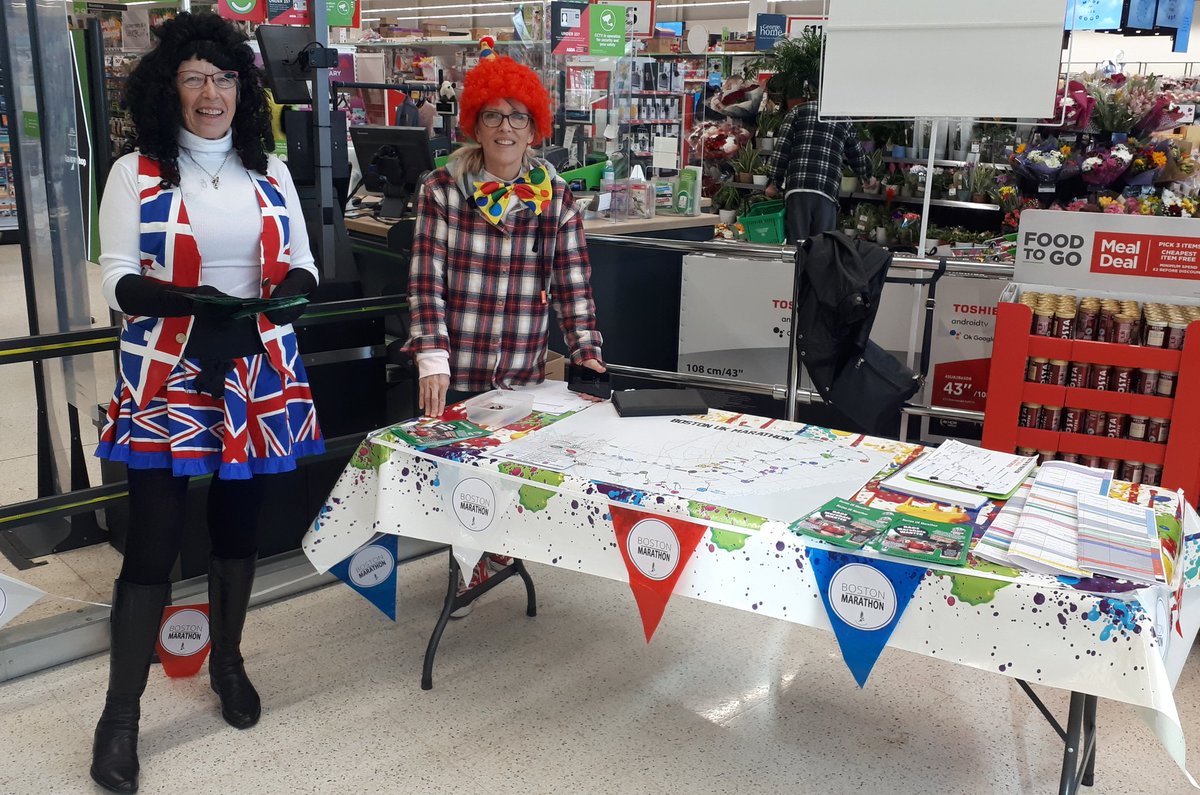 Today we welcome organisers of <a href="/bostonukmaraton/">Boston UK Marathon</a> to our store to answer your queries about becoming a volunteer, taking part in the run and any other questions about the event. 
Read their piece in this week's <a href="/standardboston/">Boston Standard</a> here: lincolnshireworld.com/news/people/bo…