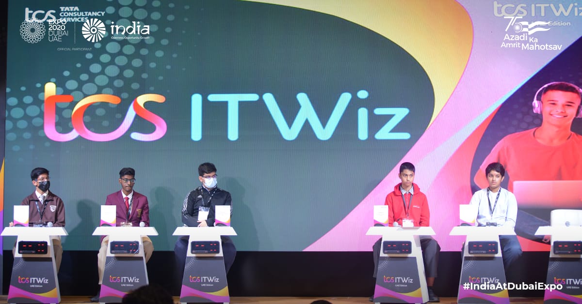 India at Expo 2020 (@indiaexpo2020) on Twitter photo #IndiaPavilion in association with Tata Consultancy Services (<a href="/TCS/">Tata Consultancy Services</a>), welcomed the finalists for the finale round of UAE's 1st IT Wiz Quiz, from various schools of UAE.
#Expo2020Dubai #IndiaAtDubaiExpo @expo2020dubai #IndiaPavilion in association with Tata Consultancy Services (<a href="/TCS/">Tata Consultancy Services</a>), welcomed the finalists for the finale round of UAE's 1st IT Wiz Quiz, from various schools of UAE.
#Expo2020Dubai #IndiaAtDubaiExpo @expo2020dubai