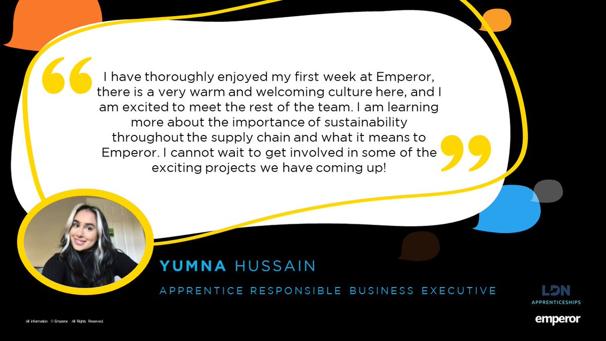 This #NationalApprenticeshipWeek, we welcome our latest recruit, introduced to us by <a href="/LDNApprentices/">LDN Apprenticeships</a>. Yumna has joined our sustainability division on a two year apprenticeship. Hear from Yumna: