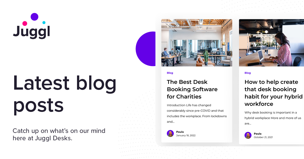 Friday is a great blog post catch up opportunity. #Blog #Deskbookingsoftware #Catchup
juggl.co.uk/the-best-desk-…