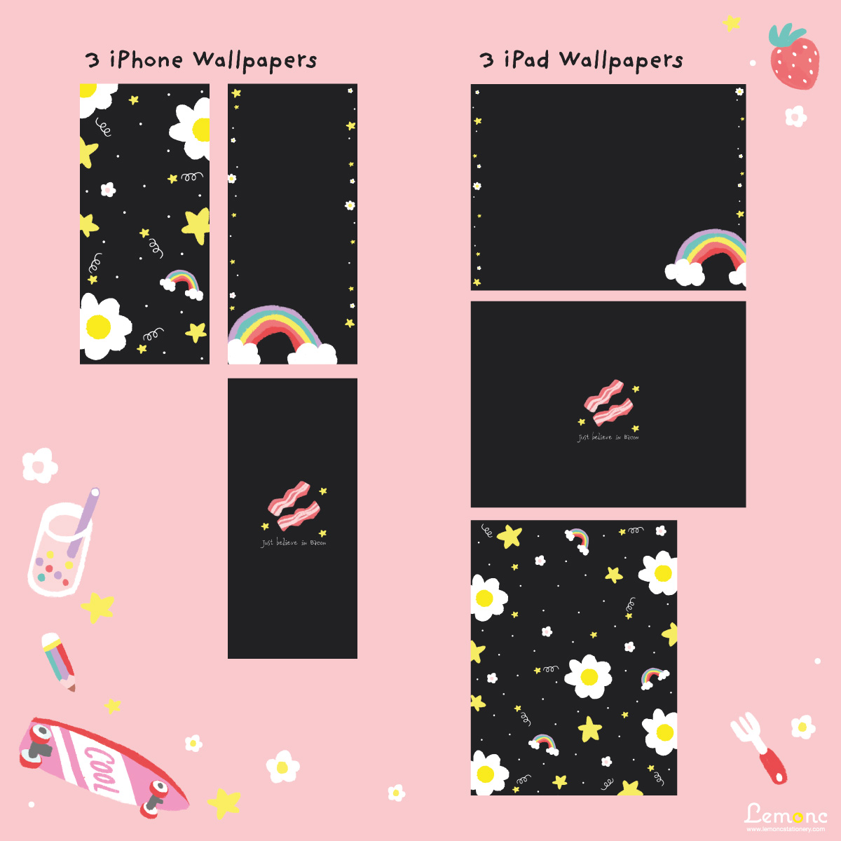 lemoncdiary's tweet photo. New!!🌟
App icon & Widget "Black Rainbow" 📱🌈
มาเปลี่ยนรูปภาพไ��คอนแอพต่างๆ บนหน้าจอโฮมของเรากัน
** สามารถใช้ได้กับระบบ iPhone (iOS 14) ขึ้นไปนะคะ ^ ^
👉DOWNLOAD >> https://t.co/gzQ93iQEM0
#lemonc #Iconpack #icon https://t.co/xZyQKs8Fhj