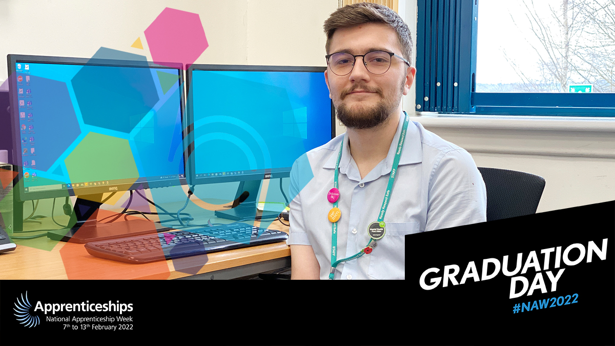 halesowencoll's tweet photo. βI completed my Apprenticeship in Business Administration which allowed me to gain a full time job & higher level qualification. I have also progressed to line managing new apprentices within the team.β - Sam Welding, Apprenticeships Data & Compliance Officer #AppsGrad #NAW2022 https://t.co/hHPrZqSOO7