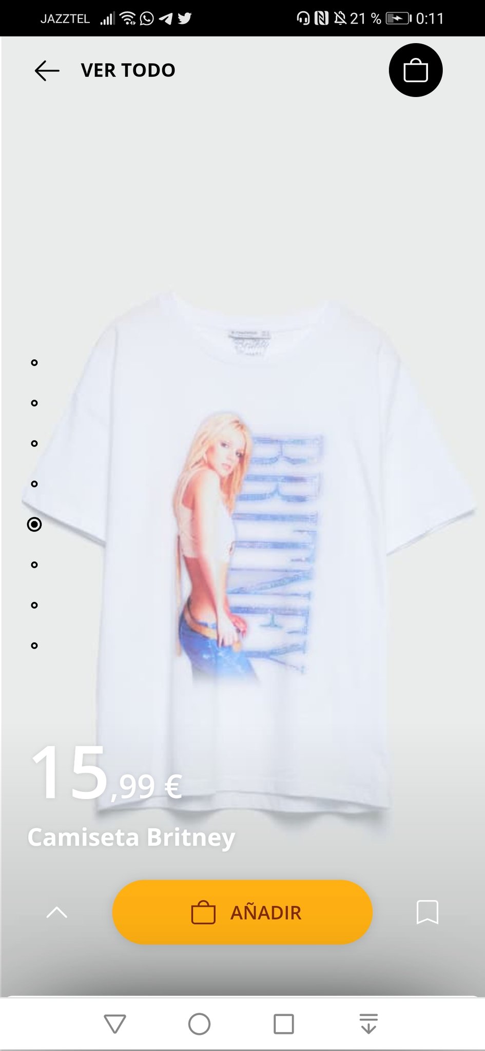 operador Montañas climáticas esencia Britney Spears Spain 🌹🚀| Fan Page on Twitter: "¡NOVEDAD! 💥 La tienda  @stradivarius ha puesto a la venta una nueva camiseta de la era "Britney".  Aparentemente no es exclusiva de la web