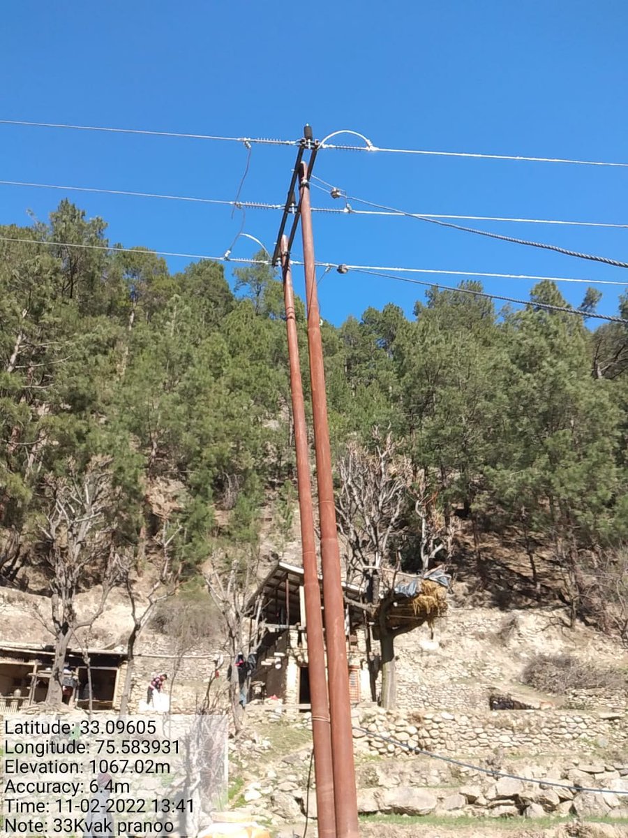Er. Nixon Kashyap (@nxn19) on Twitter photo Restoration of 33KV Twin line Bhaderwah.
@ChairmanJPDCL
@ShivAnantTayal <a href="/nitishwarKumar/">Nitishwar Kumar IAS</a> <a href="/OfficeOfLGJandK/">Office of LG J&K</a> @DistrictDoda <a href="/ChiefJammu/">Chief Engineer Distribution, JPDCL Jammu</a> <a href="/SuperintendingK/">Superintending Engineer O&M Circle JPDCL Kishtwar</a> Restoration of 33KV Twin line Bhaderwah.
@ChairmanJPDCL
@ShivAnantTayal <a href="/nitishwarKumar/">Nitishwar Kumar IAS</a> <a href="/OfficeOfLGJandK/">Office of LG J&K</a> @DistrictDoda <a href="/ChiefJammu/">Chief Engineer Distribution, JPDCL Jammu</a> <a href="/SuperintendingK/">Superintending Engineer O&M Circle JPDCL Kishtwar</a>