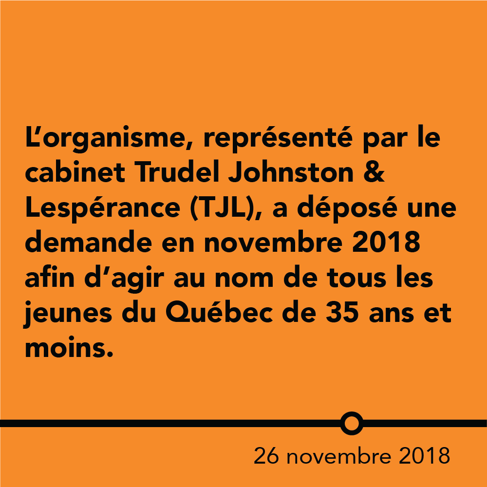 ENJEUquebec's tweet photo. ENvironnement JEUnesse dépose aujourd'hui une demande d’autorisation d’appel à la plus haute instance judiciaire du pays, la Cour suprême du Canada!

Pour en savoir plus 👉 https://t.co/hHsT4wGCIr 

#jeunesvscanada #youthvscanada #justiceclimatique #climatejustice #polcan #climat https://t.co/lHWHjVfqtY