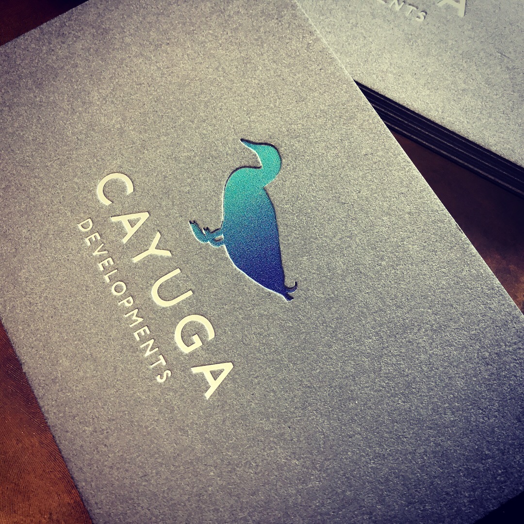Dayfold's tweet image. #dayfoldfoilingfriday
A debossed clear gloss foil on the logo plus silver foil means this card will always stand out
Foil:  Sterling Silver 6010 + Clear Gloss 799
Paper: Colorplan Smoke 270gsm
#creativepaper #duplexed #foil #colorplan #metallicfoil #dayfold
@Foilco @GFSmithpapers