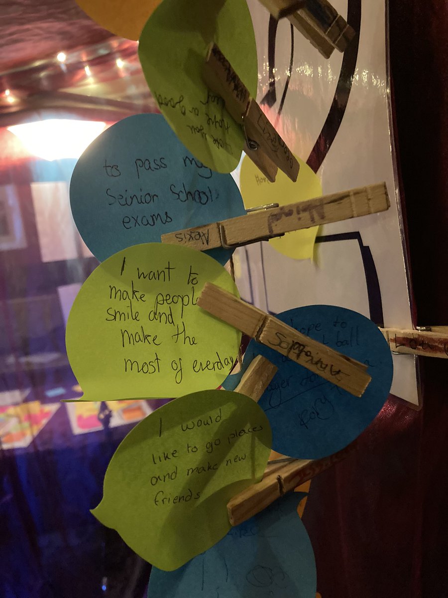 SparkFishme's tweet photo. What are your big hopes and dreams for your future? 

We’ve been asking students at @HawthornsSchool to dream big this week! 

#bigdreams #hopesanddreams #prayerspacesinschools #sparkfish https://t.co/e4IxkmB3MX