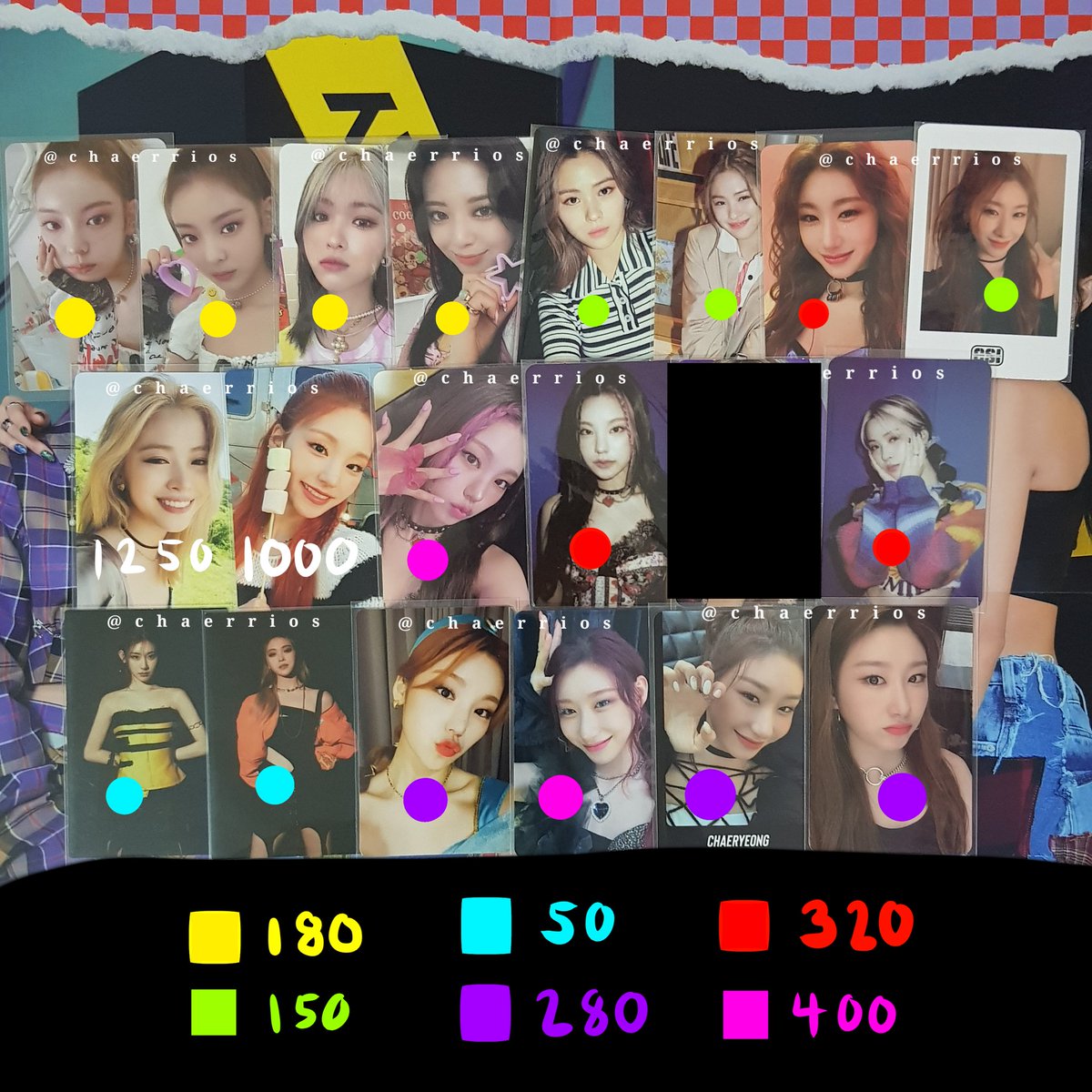 chaerrios's tweet photo. helloo wts lfb itzy ph (only sold as the whole set)
lmk if may willing magtake-all!! https://t.co/Op3CtezyPO