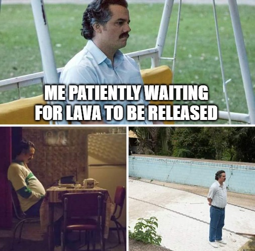 I shall wait even if it takes eternity! 

#Bitlix #BitflixNFTs #LAVA