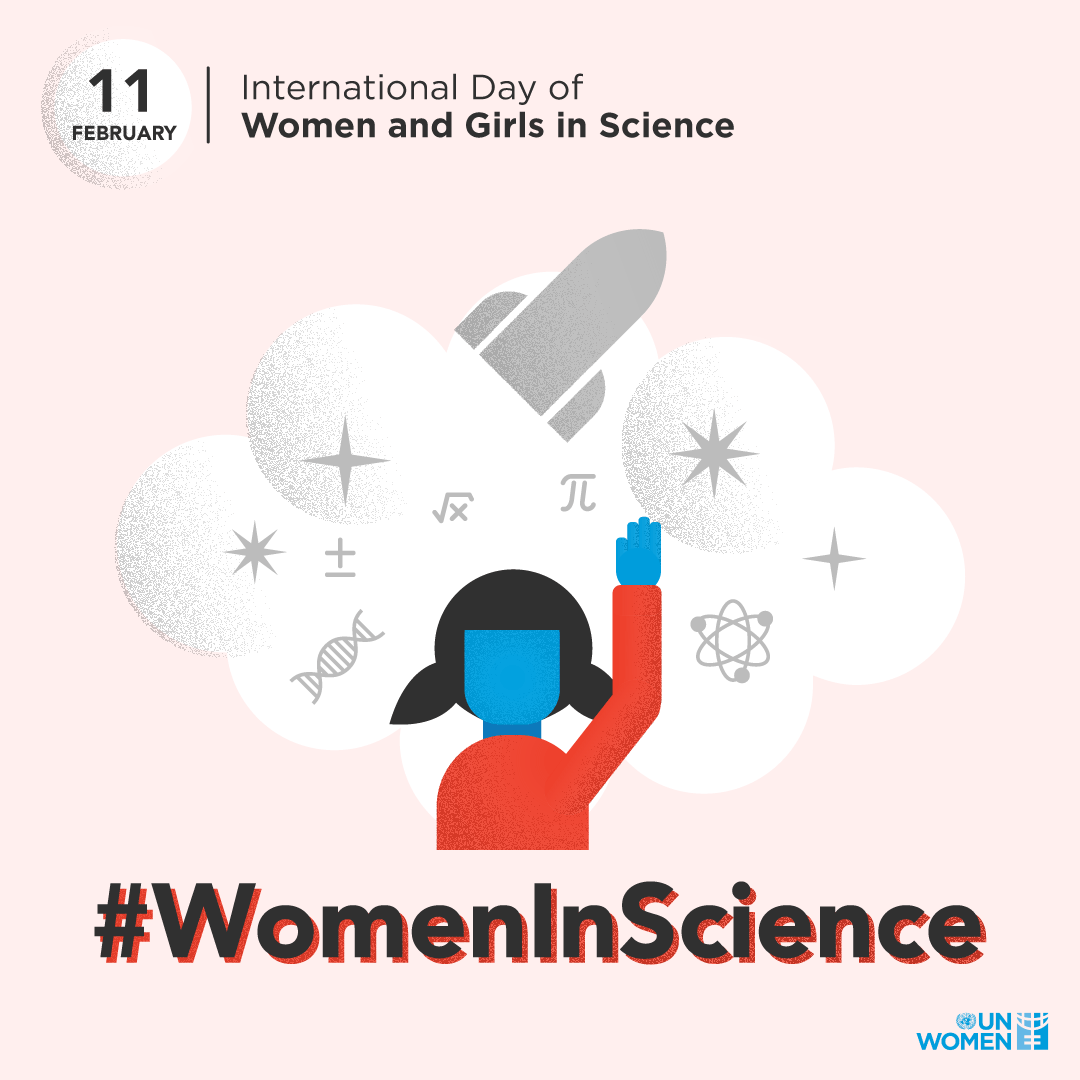 CostPearl's tweet photo. Today is the International Day of Women and Girls in Science. This day is devoted to gender equality and female empowerment in every area of science. https://t.co/h9Zi053vQ0
