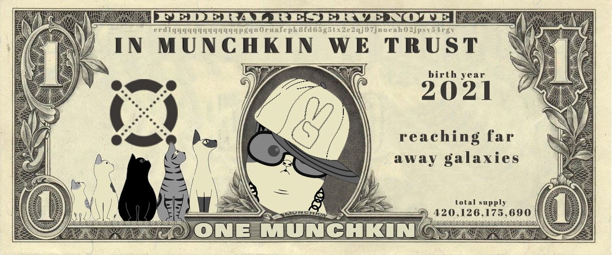 In $MUNCHKIN we trust! erd1fpkezj43e6tct5erm9qgk4dvvrk403zgcw2lm2w9ehneyjmvc5nsnm6vtv