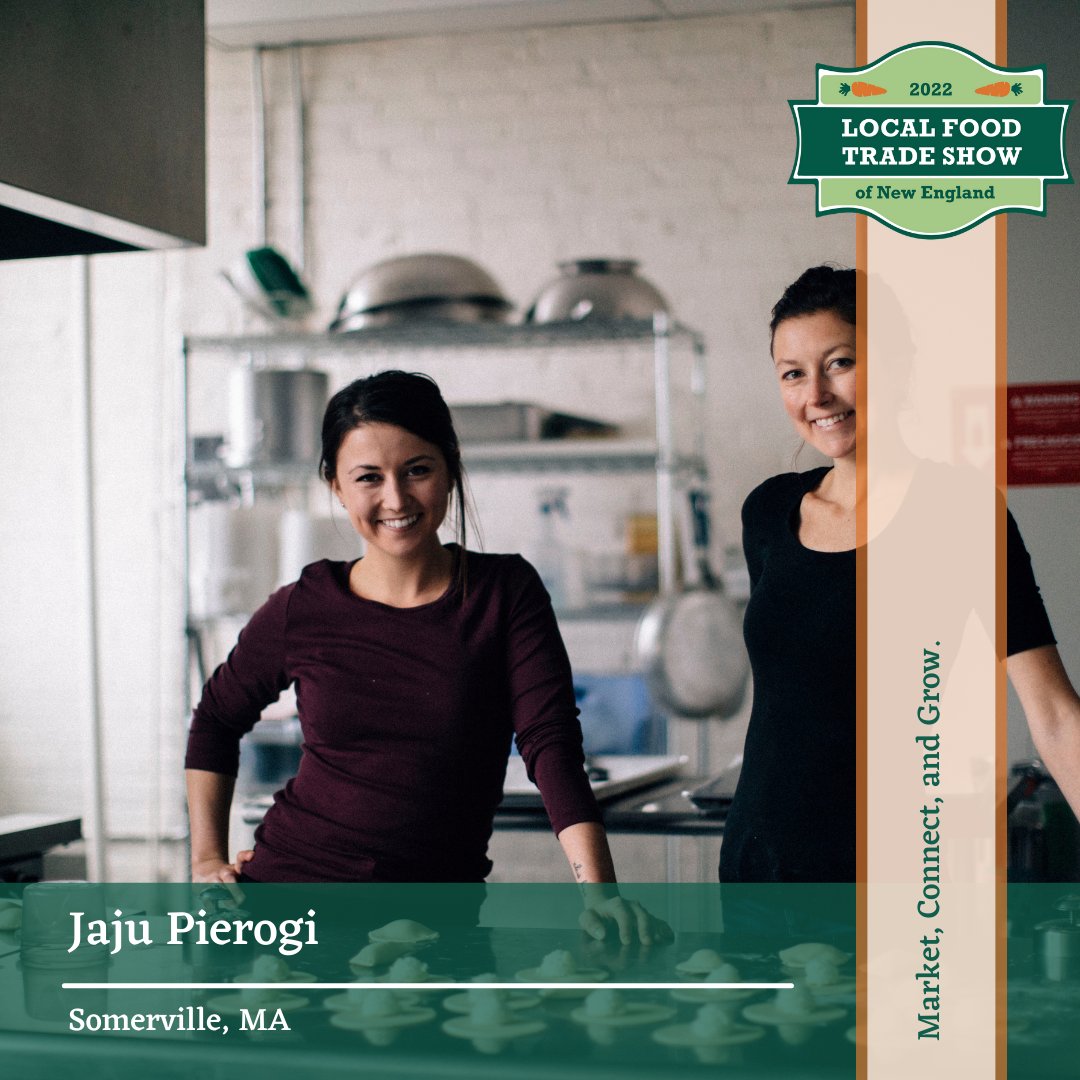 bostonlocalfood's tweet photo. Jaju Pierogi specializes in the production of handcrafted pierogi in a variety of delicious flavors that include potato &amp; cheese, sweet potato &amp; caramelized onion, spinach &amp; feta, cabbage &amp; mushroom, and jalapeno cheddar. We are thrilled to welcome them back to #lfts22 ! https://t.co/4hGpR0PO0F
