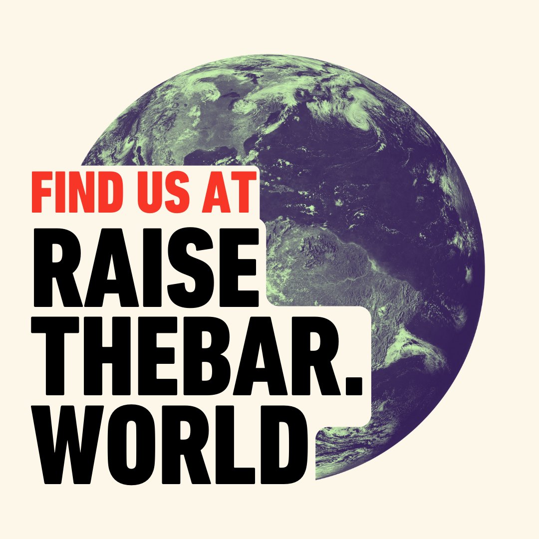 We've moved to a new corner of the internet. You can now find us at raisethebar.world. Big love ✌️