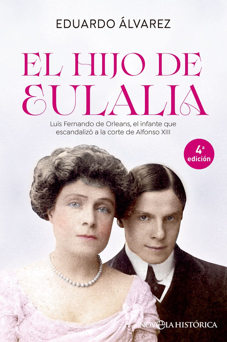 orleans_luis's tweet photo. Que no hay dos sin tres ya se sabe. Pero que “El hijo de Eulalia” ya haya llegado a la cuarta edición es una noticia extraordinaria que me hace muy feliz. Muchísimas gracias por el apoyo y por el interés de tantos lectores. A por la quinta! 😀 https://t.co/TPqSNndhe9