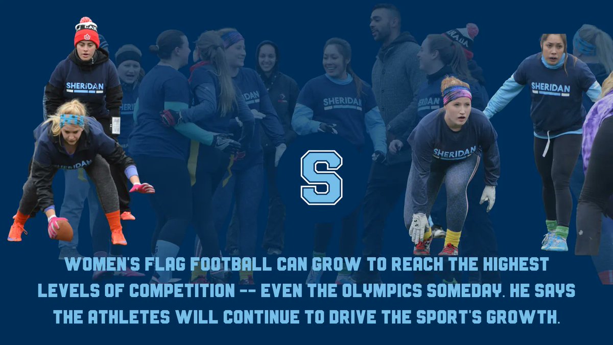 sheridanbruins's tweet photo. The future IS Female & the Bruins are very excited to be a part of the Women’s Flag Football future with OWIFA! 🐻🏈
🔗For the read of the full article - https://t.co/xU6cBAB74d
@owifawomensfootball
#SheridanBruins #OWIFA #WomensFlagFootball https://t.co/lAuEcTi1Gu