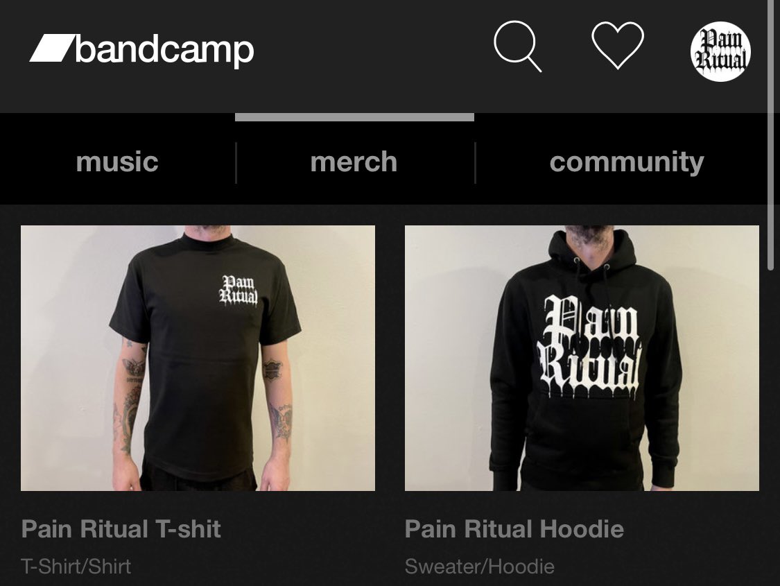 Dougy’s gear was stolen out of his truck so we’ve uploaded leftover merch to try to get him back on his kit. 
Painritual13.bandcamp.com
RT!