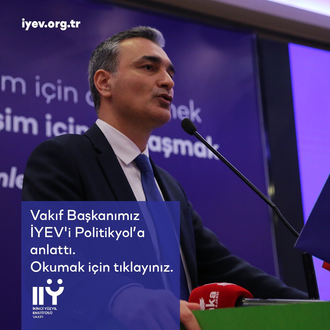 iyev_orgtr's tweet photo. Vakıf Başkanımız İYEV’i Politikyol’a anlattı.
Okumak için tıklayınız.

https://t.co/e8J3E4Hr3s

#İYEV #i̇kinciyüzyılenstitüsüvakfı @politikyol https://t.co/FecBG5psne