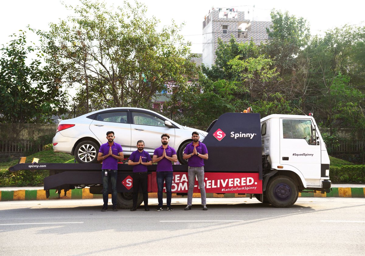 myspinny's tweet photo. Our promise to deliver Car Joy everyday #WithExtraCare #PromiseDay #SquadSpinny ✨🙏 https://t.co/49yES4kaNo