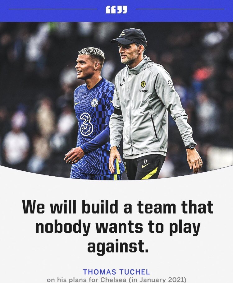 FrankKhalidUK's tweet image. My manager Thomas Tuchel 💙