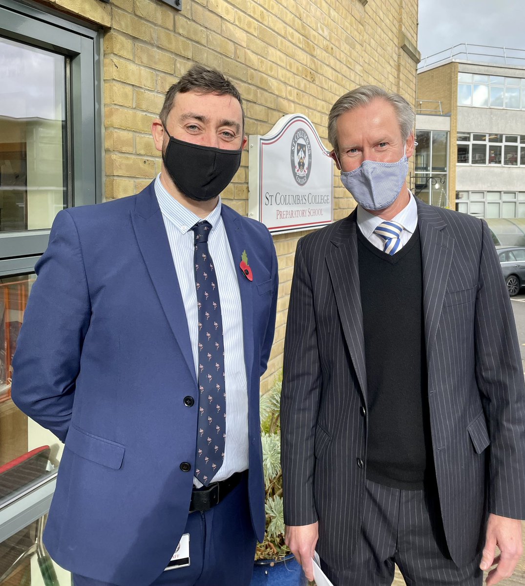 StColumbasCaree's tweet photo. Today I would like to welcome Mr Wright as the new Head of @StColumbasCaree It has been an honour and pleasure for @pak1066 to work with this special team over the past six years and I wish @StColumbasHerts the very best https://t.co/DFCG579lDk