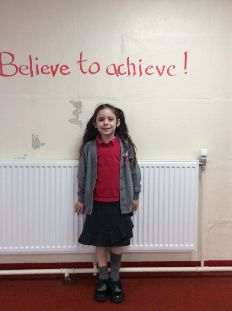 PrentonPrimary's tweet photo. Well done Phoebe for receiving our merit this week.  Giorgio will take care of Pickle our attendance bear. https://t.co/lL8nLBUgBa