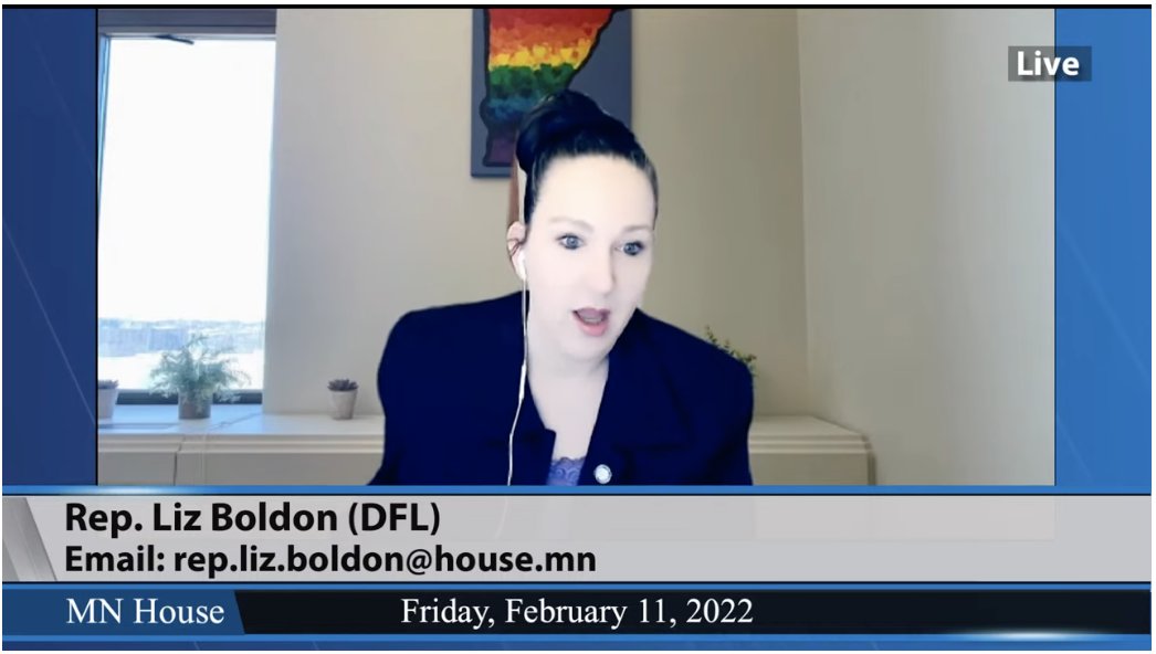100PercentMN's tweet photo. Next up at #MNLeg is Rep. @LizBoldonMN's HF 3024.
The bill does two things: expands & standardizes our early voting period and allows voters to become permanent absentee voters, so they can be mailed their ballot for each election. https://t.co/Q5Erkfhv99