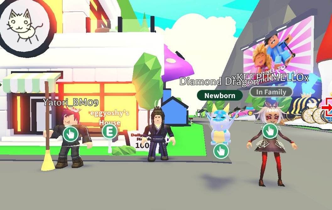 eggyoshy's tweet photo. 1000th day in adopt me!❤️
@PlayAdoptMe https://t.co/3n5hG5qtDQ