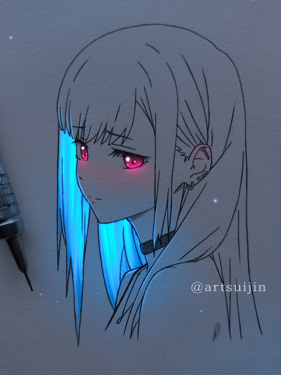 artsuijin on X: #zerotwo #DarlinginthefranXX #anime #drawing   / X