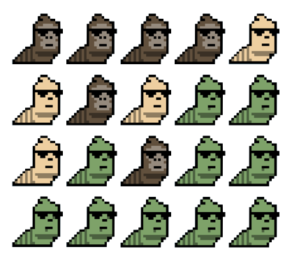 Gm <a href="/larvalads/">Larva Lads</a> . Wordle 237 x 4/6 #laddle #onchain