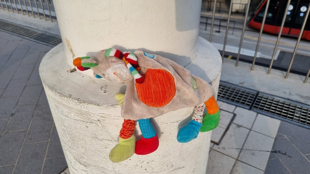 MassonYannis's tweet photo. #alerte #doudou oublié au dépose minute d2 d3 de l'aéroport de Nice @AeroportNice https://t.co/ZdS0SVcUn8