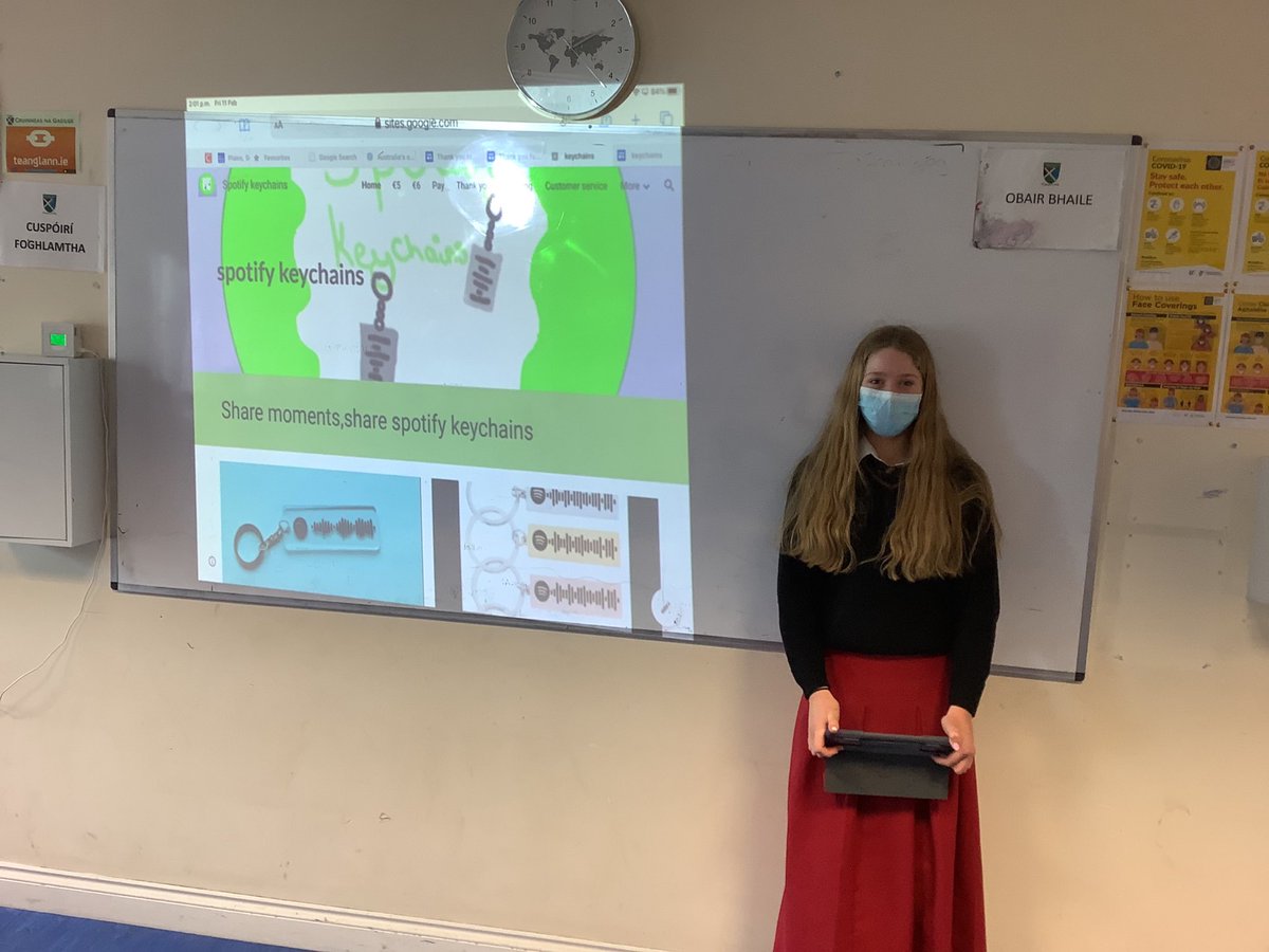 ROINN_GNO's tweet photo. Bhí an chaighdeáin d’obair ó dhaltaí Bl 2 lena gcur i láthair MRB notálta ar fad. Comhghairdeachas le Meave Kelly, Meadhbh Ní Threasaigh, Rachel Prendergast &amp; Ellie Ward  @GCLuimnigh https://t.co/hr3ntZJHu9