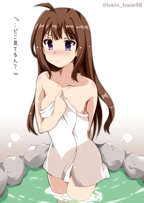 奈緒誕生日おめでとう!これは温泉で偶然会ってしまったセカンドヘア奈緒

#横山奈緒生誕祭2022
#横山奈緒生誕祭 
#imas #imas_ml 