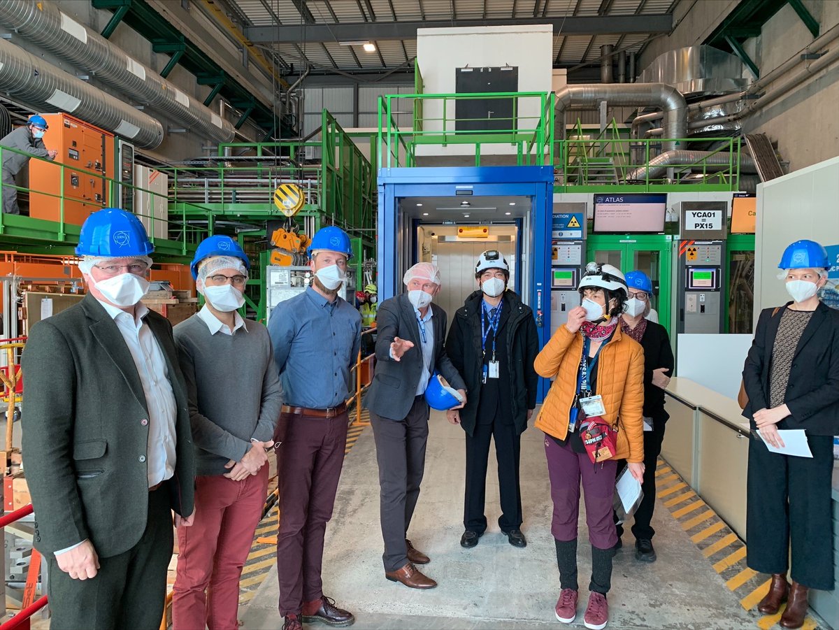 NorwayInGeneva's tweet photo. From today’s visit at @CERN, experiencing amazing technology, groundbreaking research, and an engaging discussion with Norwegian CERN participants.
 
Thank you for today’s meeting and strategic discussions across research and industrial relations #CERN #LHC https://t.co/wb8LIvwMxU