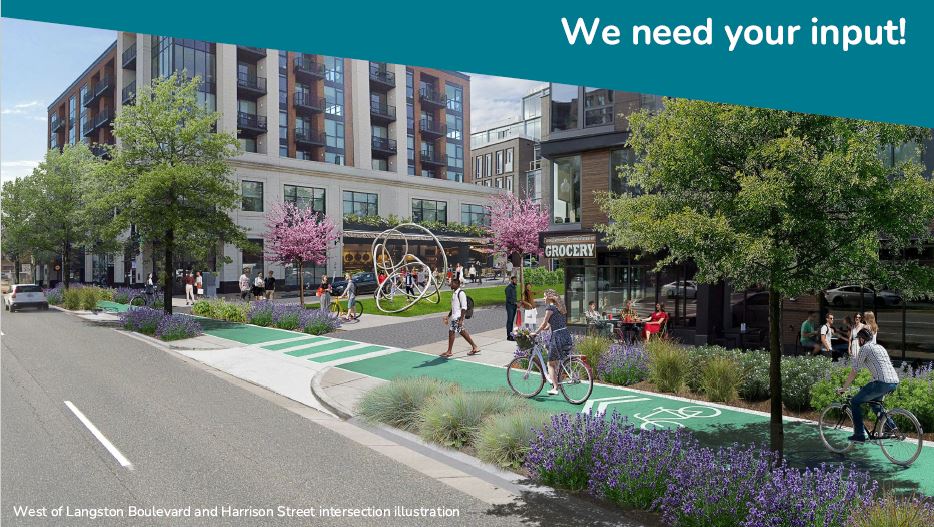 planArlingtonVA's tweet photo. Do you live or work along Langston Boulevard? Keep an eye out for a flyer coming to your mailbox in the coming week. Sign up for the Plan Langston Boulevard eNewsletter for the most up-to-date and accurate information about the study in your email inbox. https://t.co/r53KEIS2LJ https://t.co/Lf49jRX7ee